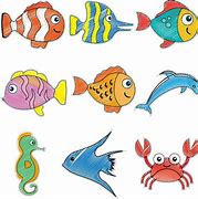 Image result for Sea Animal Cutouts