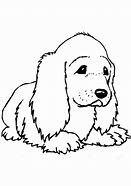 Image result for Cocker Spaniel Dog Coloring Pages