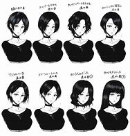 Image result for Female Hair Drawing