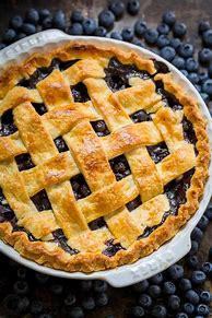 Image result for Homemade Blueberry Pie