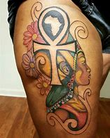 Image result for Black Thigh Tattoos