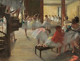 Image result for Dance Class by Edgar Degas