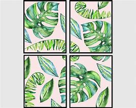 Image result for Palm Leaves Tropical Print