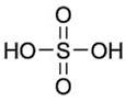 Image result for Sulfuric Acid Molecule