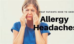 Image result for Allergy Headache