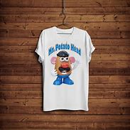 Image result for Mr Potato Head T-Shirt