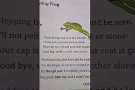 Image result for Hopping Frog in a Pond