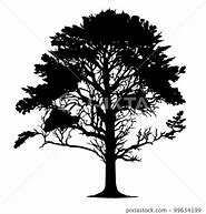 Image result for Burnt Tree Silhouette