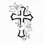 Image result for Bible Cross Pencil Drawing