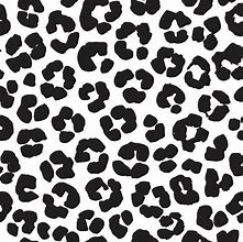 Image result for Cheetah Print Clip Art Black and White