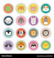 Image result for Animal Coloring Stickers