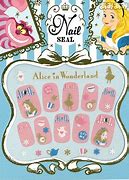 Image result for Alice in Wonderland Nail Decals