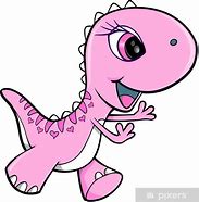 Image result for Pink Dinosaur Cartoon Characters