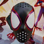 Image result for Miles Morales Spider-Man Mask Face