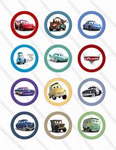 Image result for Cars Cupcake Toppers