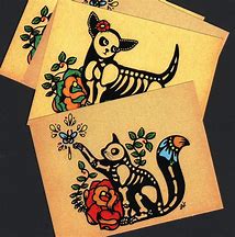 Image result for Day of the Dead Skeleton Tattoo