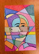 Image result for Picasso Abstract Self Portrait