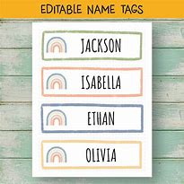 Image result for Classroom Name Tags Printable