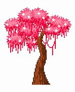 Image result for Pixel Cherry Blossom Tree