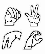 Image result for Sign Language Clip Art