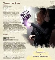 Image result for Hex Dnd 5E