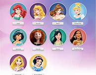 Image result for Disney Princess Characters List