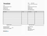 Image result for Hourly Rate Invoice Example