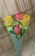 Image result for Origami Flower Bouquet Tik Tok