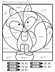 Image result for Math Coloring Pages Multiplication