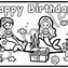 Image result for Mermaid Birthday Coloring Page