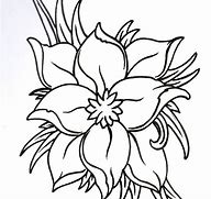 Image result for Flower Outline Clip Art Free