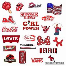 Image result for Print Stickers Red