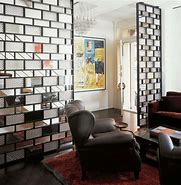 Image result for Modern Half Wall Room Divider