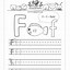 Image result for Letter F Tracing Page