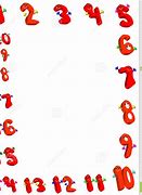 Image result for Number Border Clip Art