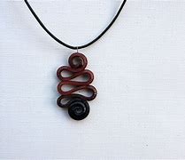 Image result for Leather Pendant Necklace DIY