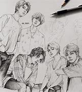 Image result for BTS Sketch Drawing