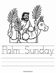 Image result for Palm Sunday Worksheets for Kids