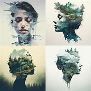 Image result for Double Exposure Green