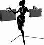 Image result for Lady Shopping Clip Art