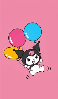 Image result for Kawaii White Wallpaper Kuromi