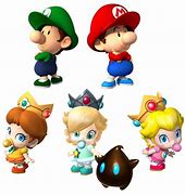 Image result for Mario Baby Peach Clip Art