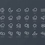 Image result for Weather Icons Zip File