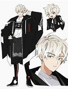 Image result for Anime Male Character Design