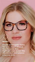 Image result for Heart Face Shape Glasses