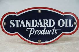 Image result for Antique Standard Oil Signs