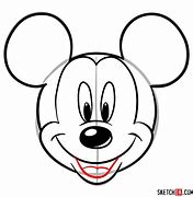 Image result for Draw Mickey Mouse Paint