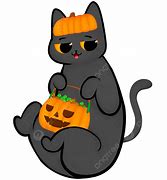 Image result for Halloween Cat Coloring