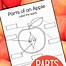 Image result for Apple Parts Worksheet Kindergarten