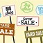 Image result for Yard Sale Signs JPEG